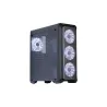 Zalman I3 ATX  Black,  LED fan x4
