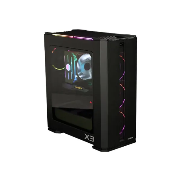 Zalman X3 BLACK ATX, ARGB fan x4, T/G