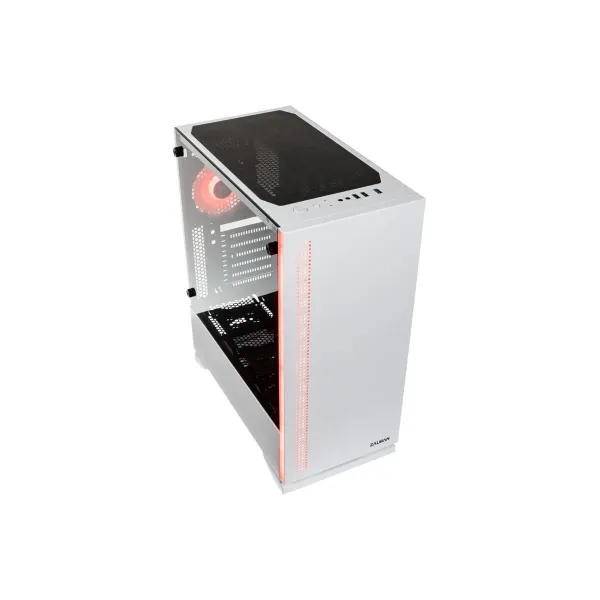 Zalman S5 White ATX, RGB fan + fan, T/G