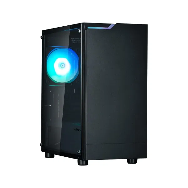 Zalman T4 Plus Black Mini Tower Case, 120mm ARGB Fan x1