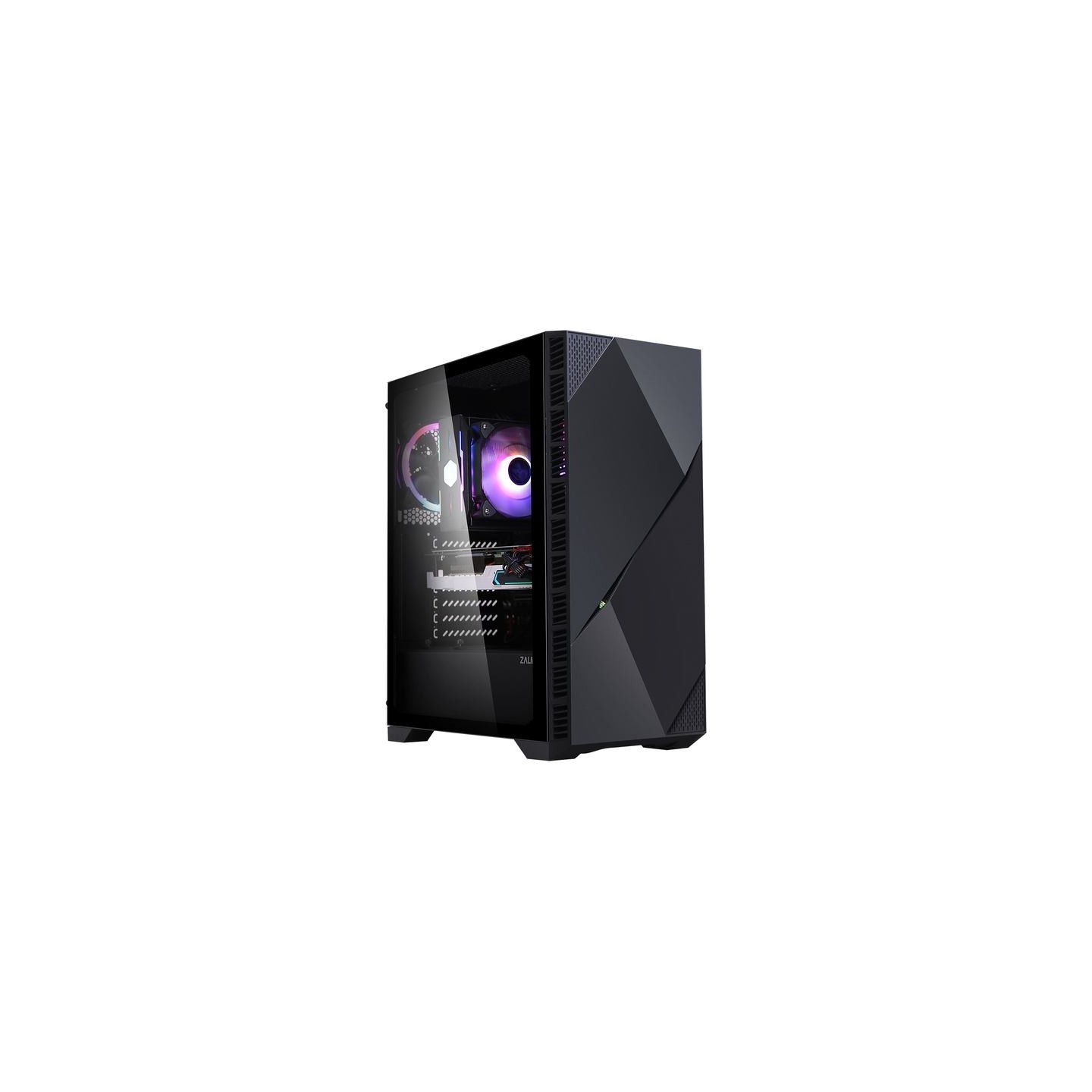 Zalman Z3 Iceberg Black ATX,T/G,ARGB Fan x 2