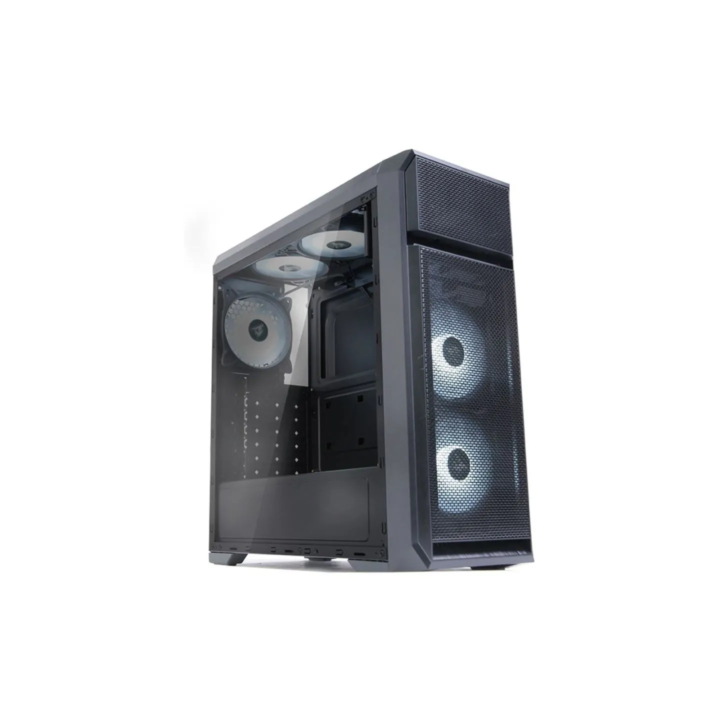 Zalman N5 OF ATX, White LED x3, ODD