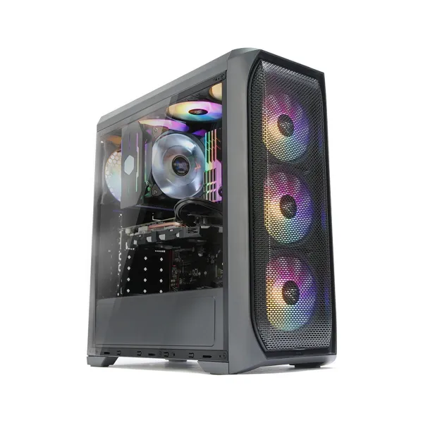 Zalman N5 MF ATX, RGB fan x4, Mesh