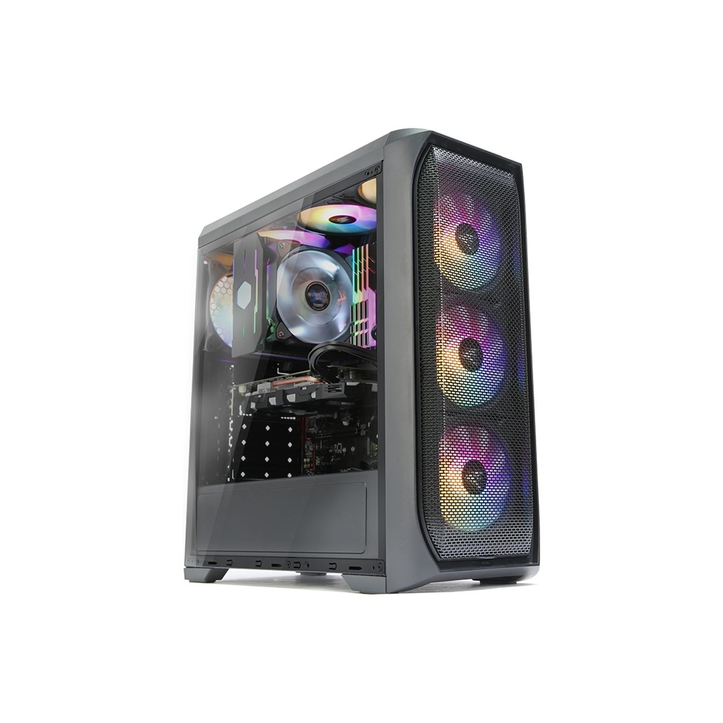 Zalman N5 MF ATX, RGB fan x4, Mesh
