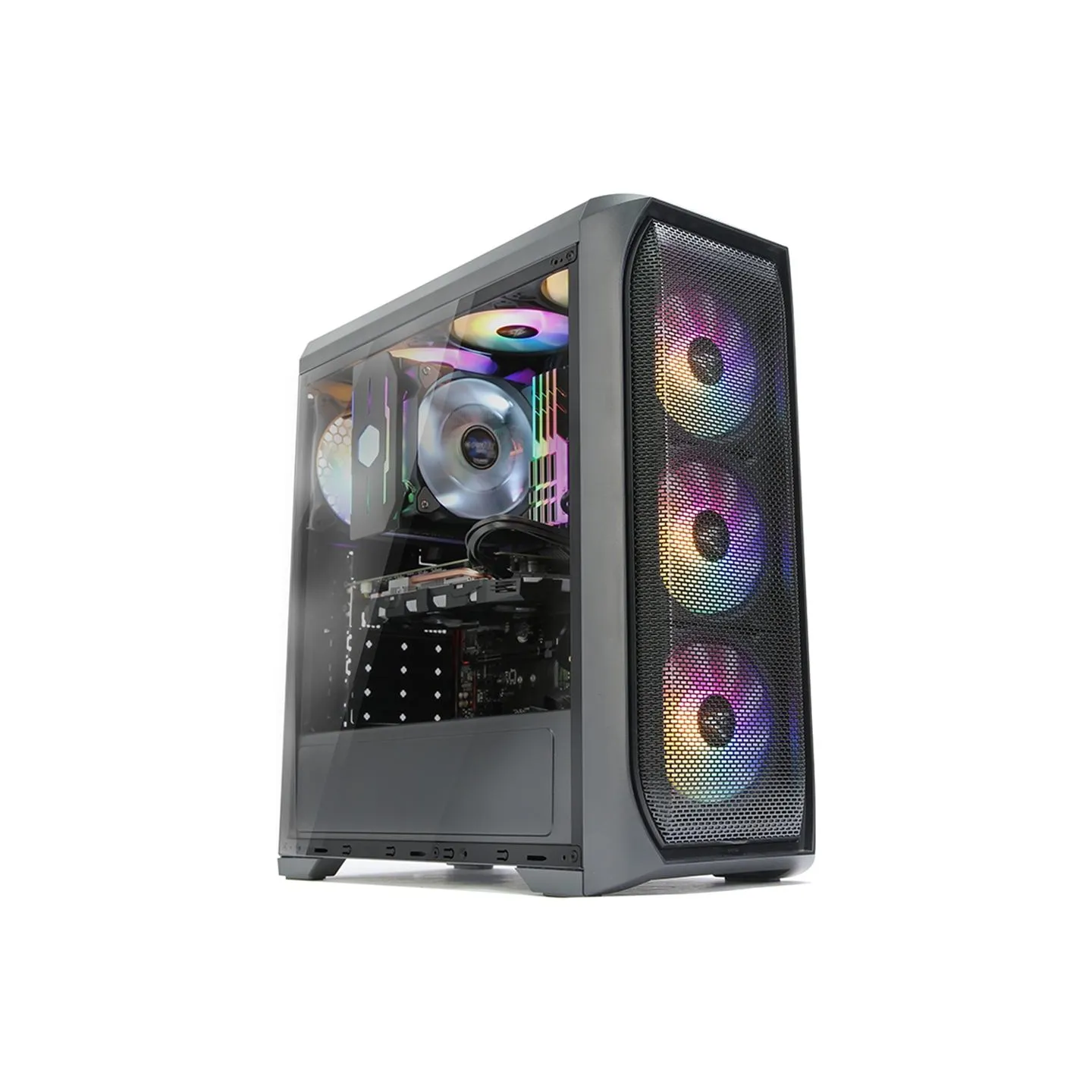 Zalman N5 MF ATX, RGB fan x4, Mesh