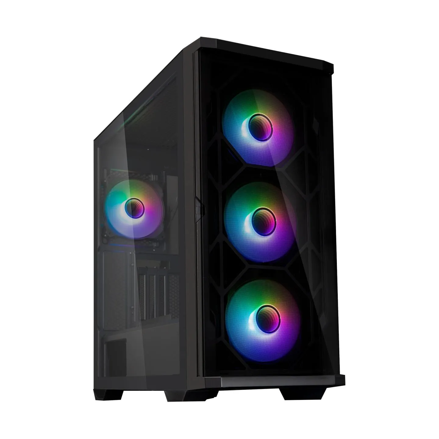 Zalman Z10 DUO ATX ZM-IF120 x4 Black