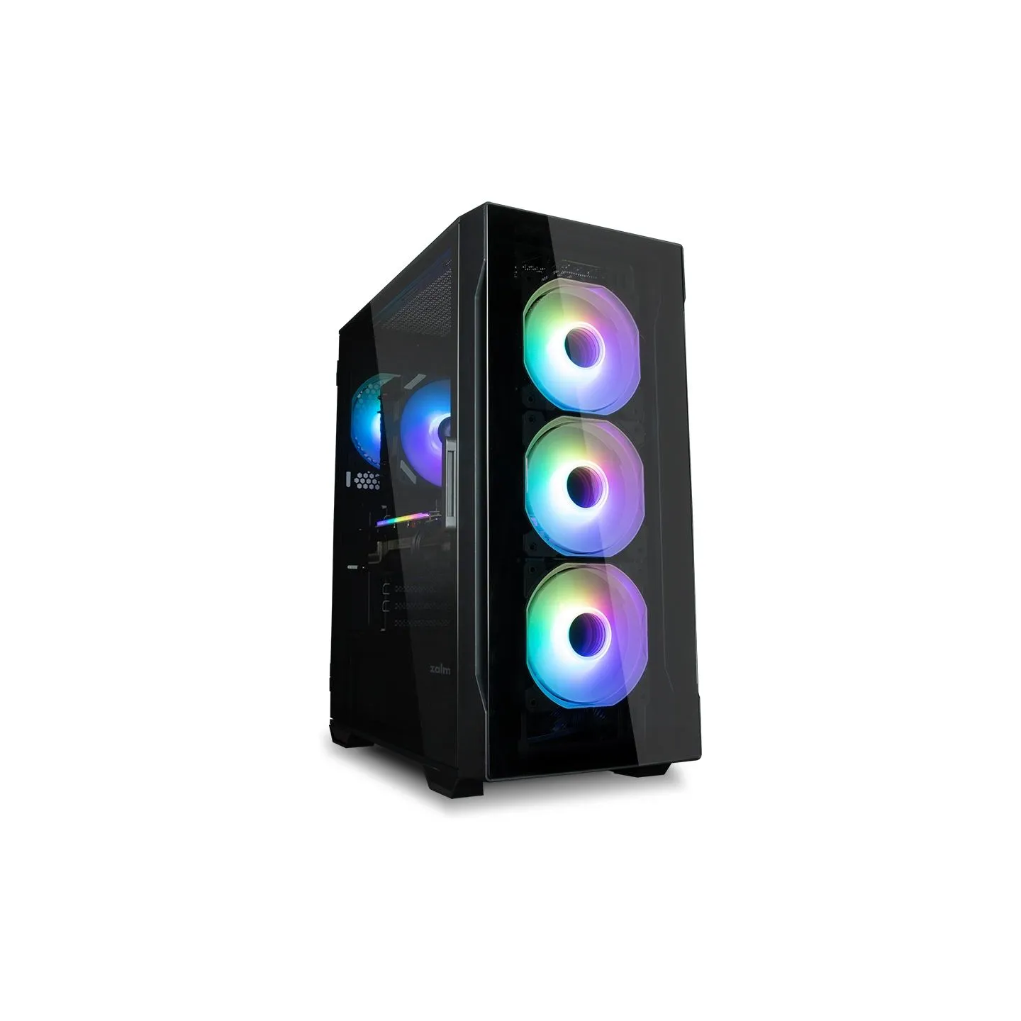 Zalman I3 NEO TG Black, RGB fan x4