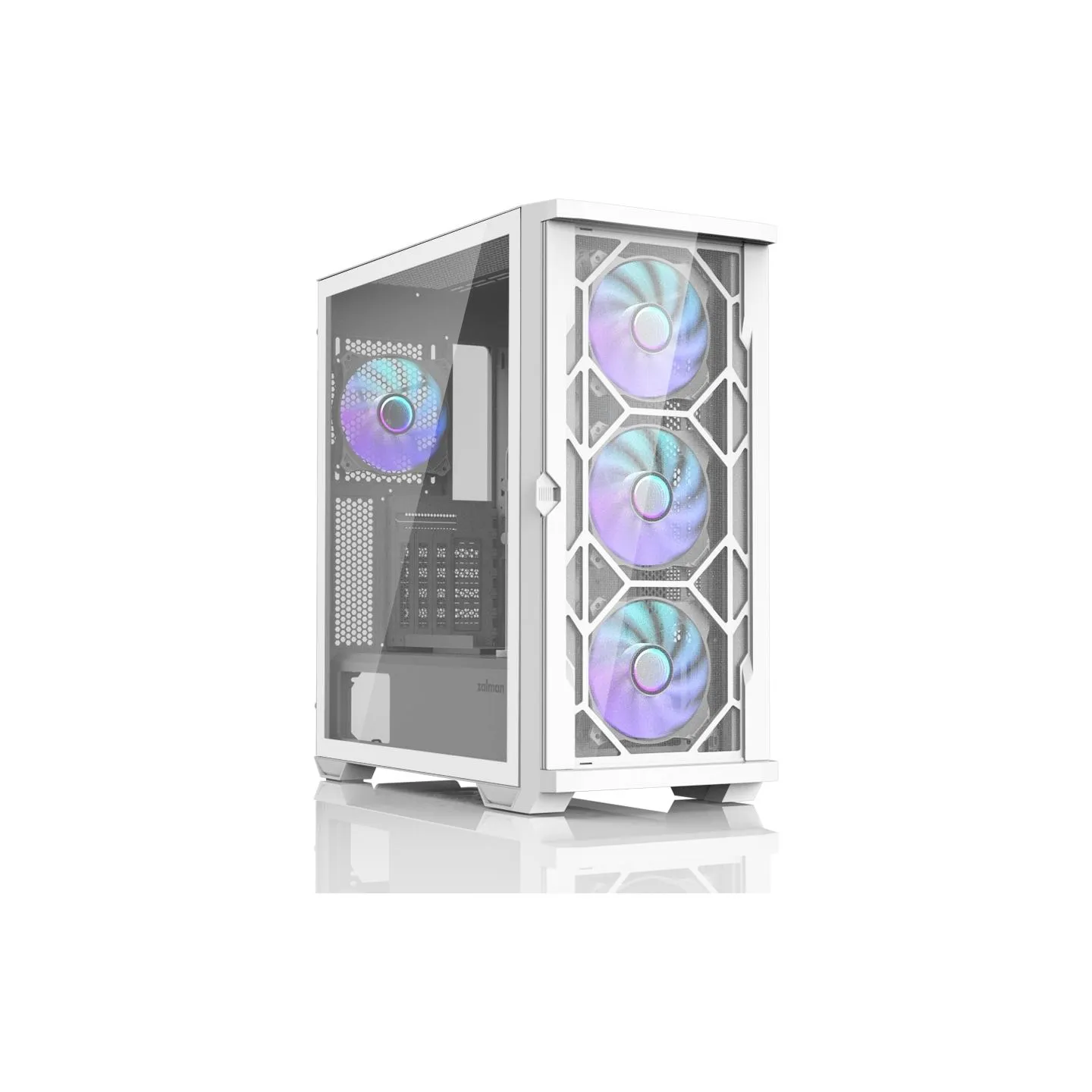 Zalman Z10 DUO  ATX ZM-IF120 x4 White