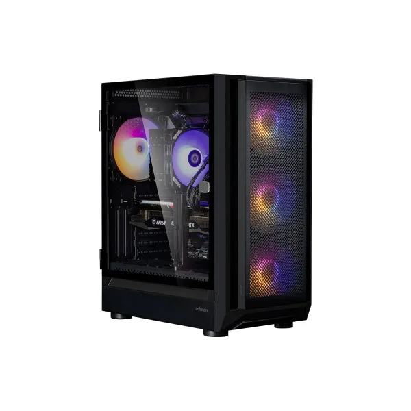 Zalman i6 Black, RGB fan x4 T/G