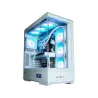Zalman P50 DS  White, ARGB Fan x4