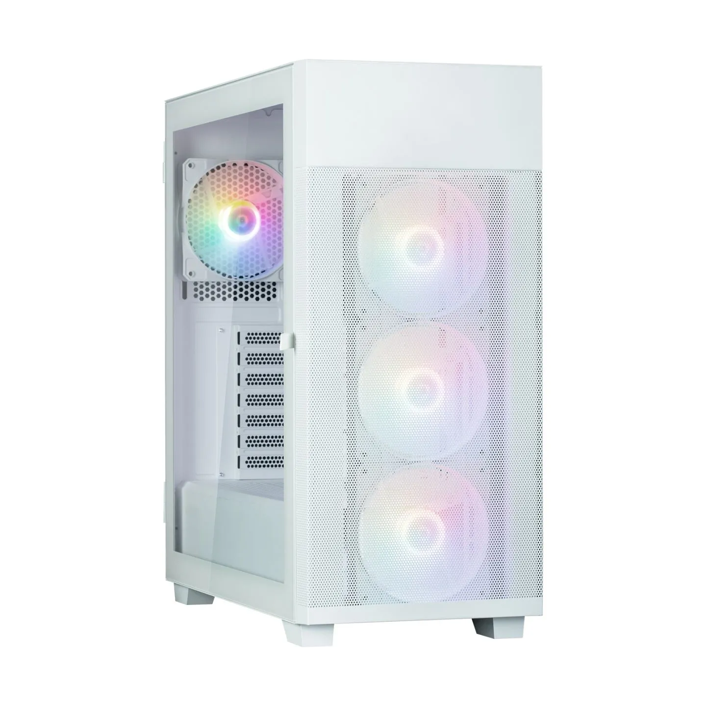 Zalman S5 Neo White ATX, FRGB Fan x4