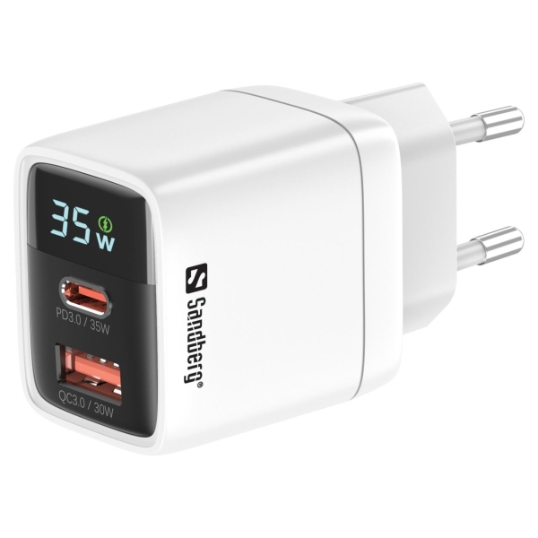 Sandberg 441-52 2in1 Charger 1xUSB-C 1xUSB 35W