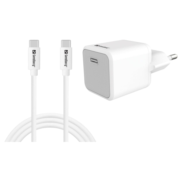 Sandberg 441-58 USB-C 20W Charger + cable 1M