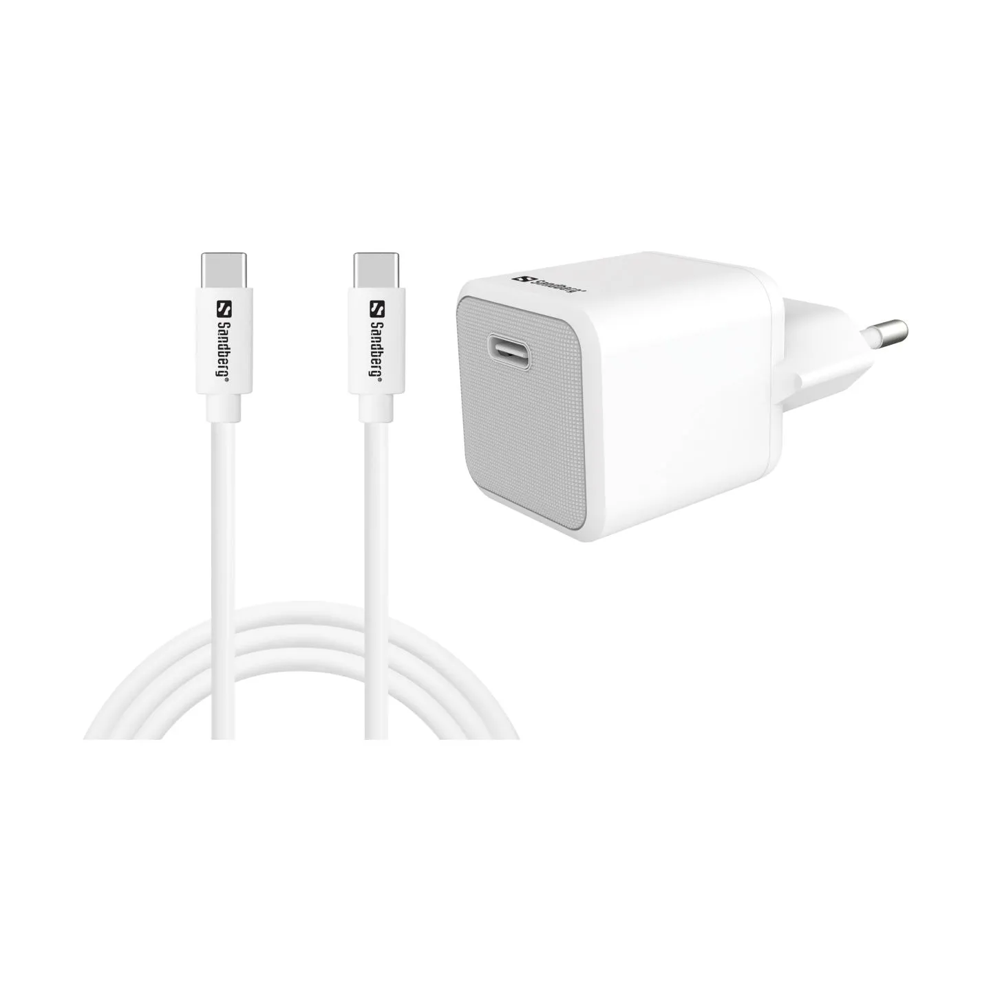 Sandberg 441-58 USB-C 20W Charger + cable 1M