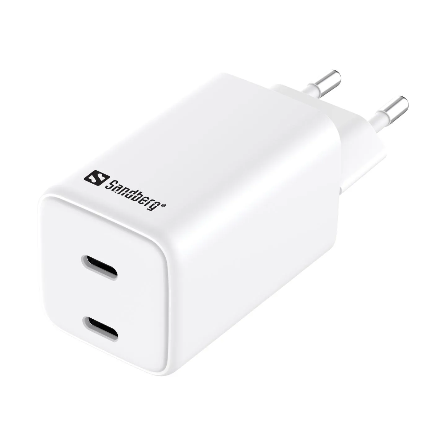 Sandberg 441-56 AC Charger Dual USB-C PD65W EU