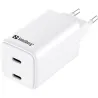 Sandberg 441-56 AC Charger Dual USB-C PD65W EU