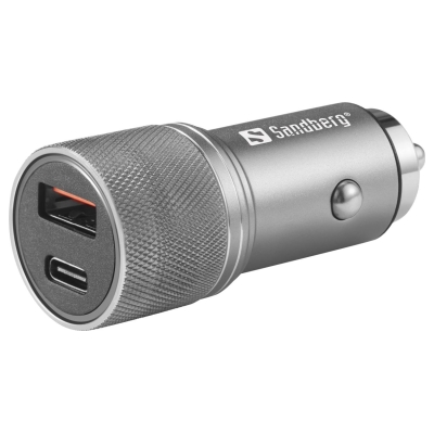 Sandberg 441-50 Car Charger 1xQC3.0+1xUSBC 48W