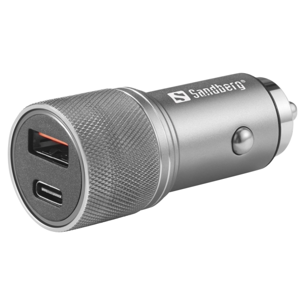 Sandberg 441-50 Car Charger 1xQC3.0+1xUSBC 48W