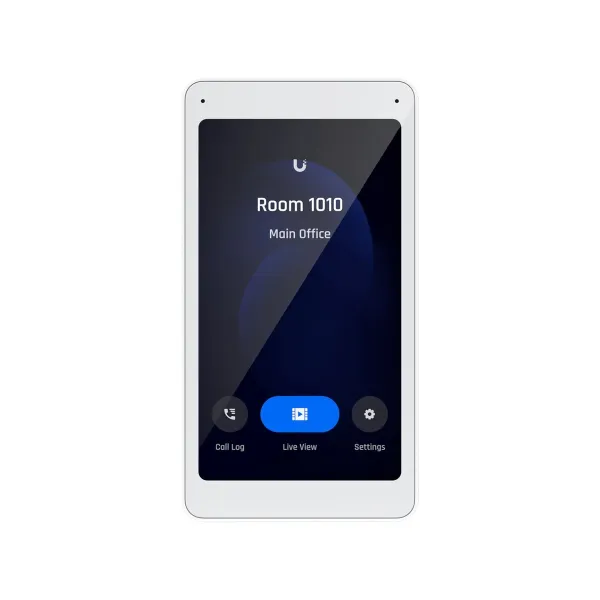 Ubiquiti UA-Intercom-Viewer Display that pairs with the Access Intercom for visitor screening and remote access control, to moun
