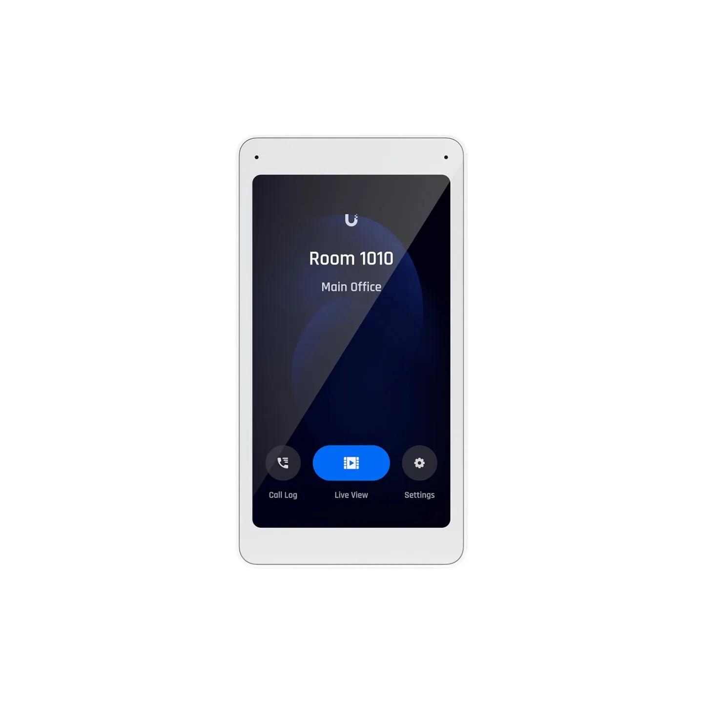 Ubiquiti UA-Intercom-Viewer Display that pairs with the Access Intercom for visitor screening and remote access control, to moun