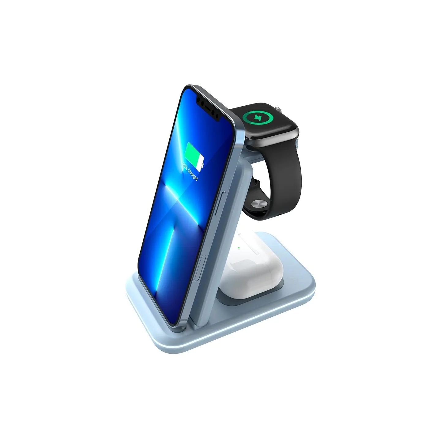 Canyon wireless charger WS-304 15W 3in1 Blue