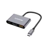 Canyon hub DS-4 3in1 USB-C Grey