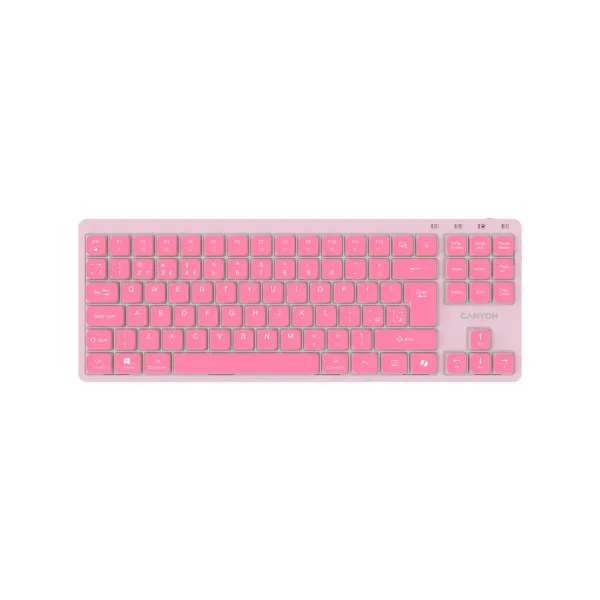 Canyon Keyboard OnType 10 Low Profile EN Wired Pink