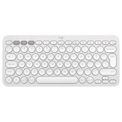 Logitech K380S Bluetooth Keyboard - TONAL WHITE - US INT'L