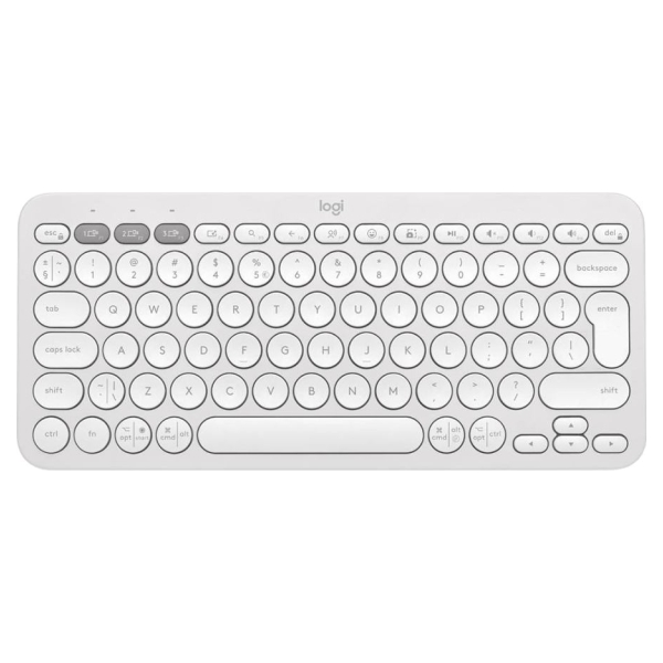 Logitech K380S Bluetooth Keyboard - TONAL WHITE - US INT'L