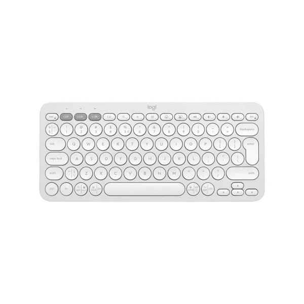 Logitech K380S Bluetooth Keyboard - TONAL WHITE - US INT'L