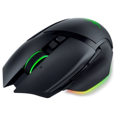 Razer Basilisk V3 Pro - Ergonomic Wireless Gaming Mouse, Razer HyperSpeed Wireless, Bluetooth, Speedflex Cable USB Type C, Razer