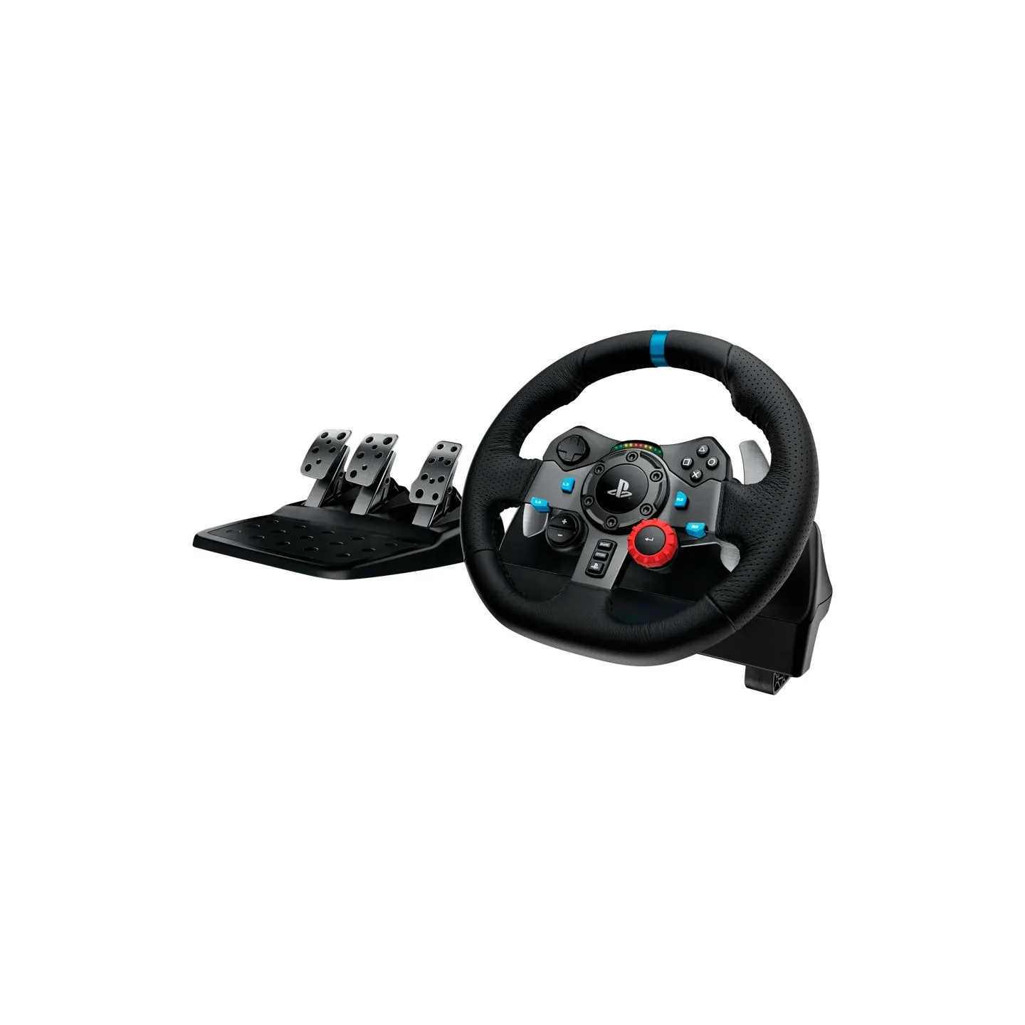 Logitech G29 Driving Force Racing Wheel for PlayStation5 and PlayStation4 - BLACK - USB - PLUGCG - WWi-9006 - WHEEL