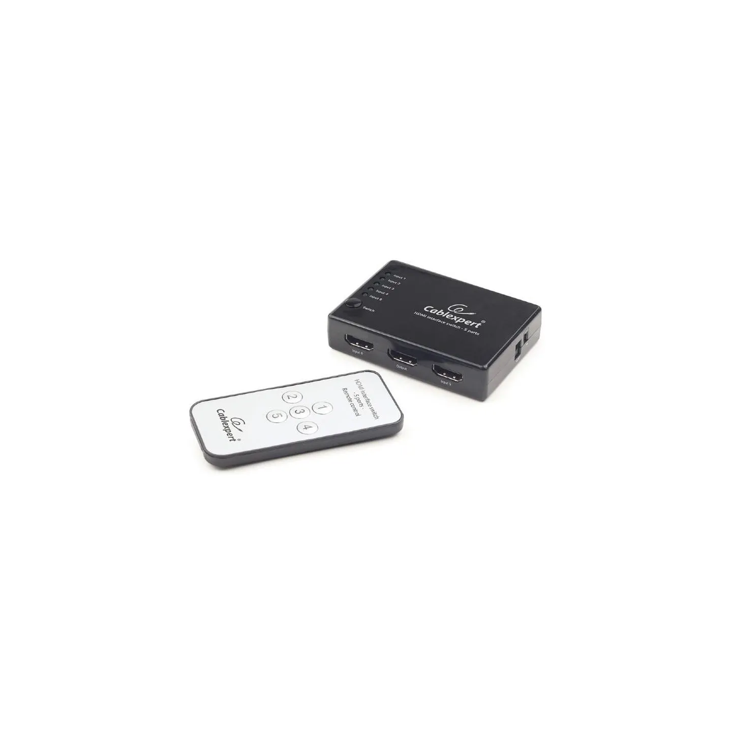 Gembird HDMI switch 60m with remote control