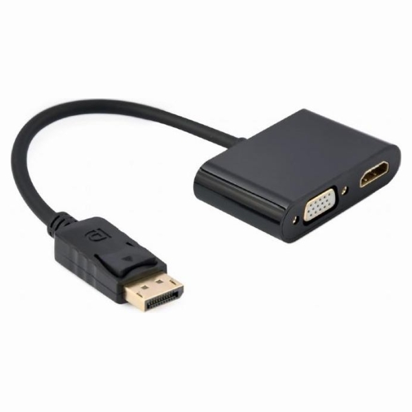 Gembird I/O ADAPTER DISPLAYP. TO HDMI/VGA A-DPM-HDMIFVGAF-01 GEMBIRD