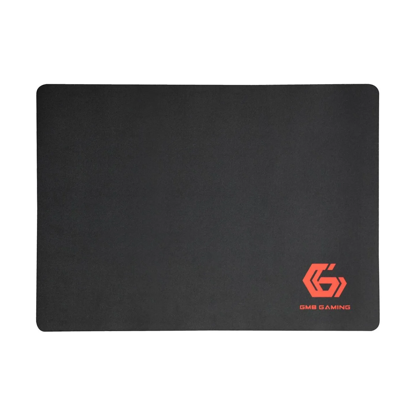 Gembird | MP-GAME-M | natural rubber foam + fabric | Gaming mouse pad, medium | Gaming mouse pad | 250x350x3 mm | Black