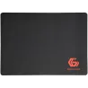 Gembird | MP-GAME-M | natural rubber foam + fabric | Gaming mouse pad, medium | Gaming mouse pad | 250x350x3 mm | Black
