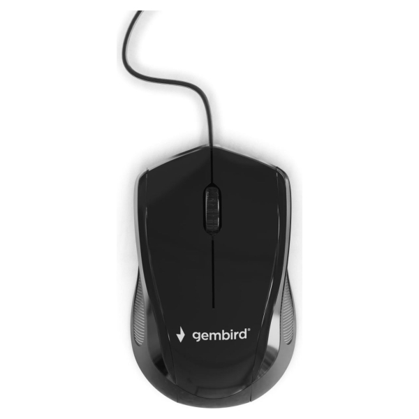 Gembird MOUSE USB OPTICAL/BLACK MUS-3B-02 GEMBIRD