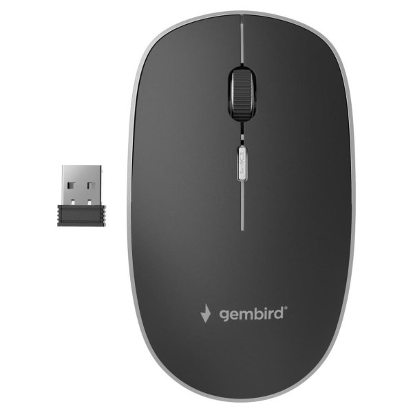 Gembird MOUSE USB OPTICAL WRL/BLACK MUSW-4B-01 GEMBIRD