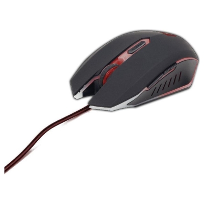 Gembird MOUSE USB OPTICAL GAMING/RED MUSG-001-R GEMBIRD