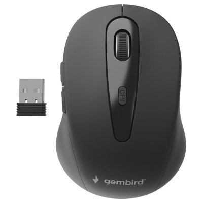 Gembird MOUSE BLUETH OPTICAL/BLACK MUSWB-6B-01 GEMBIRD