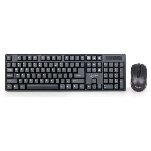 Gembird KEYBOARD +MOUSE WRL ENG/DESKTOP KBS-W-01 GEMBIRD