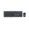 Gembird | Keyboard and mouse | KBS-W-01 | Keyboard and Mouse Set | Wireless | Mouse included | Batteries included | US | Black