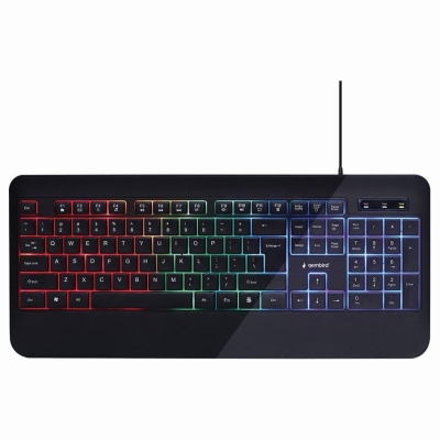 Gembird KEYBOARD MULTIMEDIA USB ENG/BLACK KB-UML-03 GEMBIRD