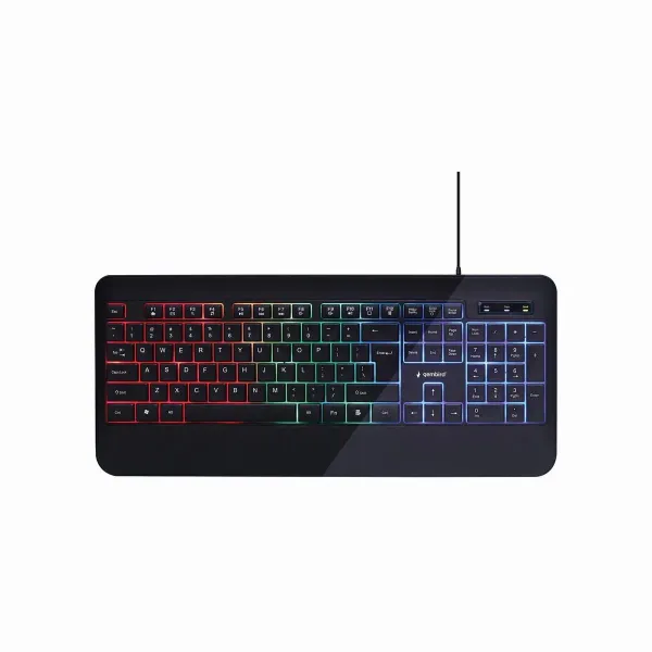 Gembird | Multimedia Keyboard | KB-UML-03 | Multimedia | Wired | US | Black