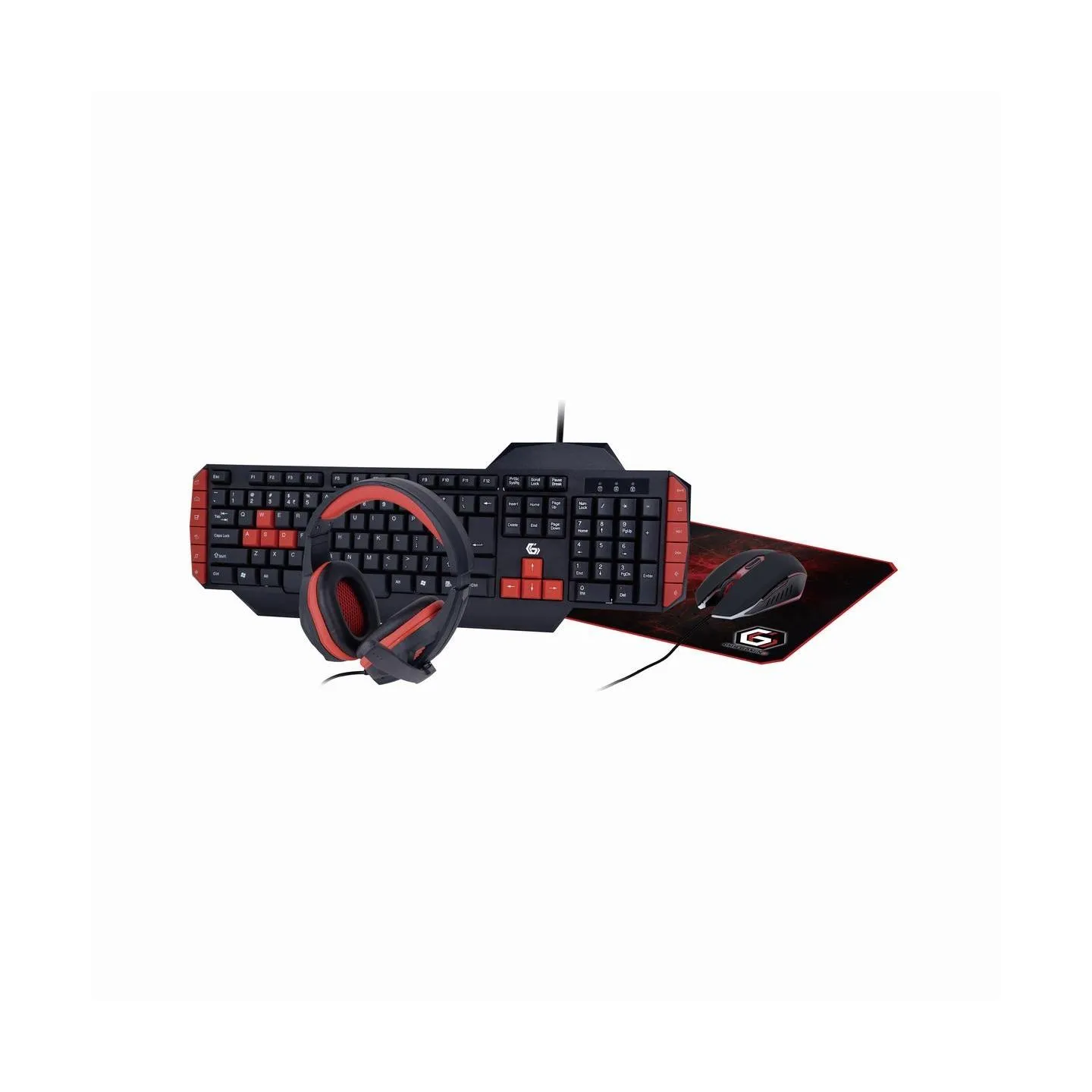 Gembird KEYBOARD USB GAMING KIT ENG/ULTIMATE GGS-UMG4-02 GEMBIRD