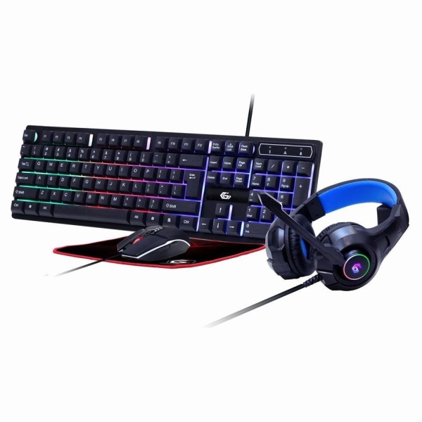 Gembird KEYBOARD USB GAMING KIT ENG/GHOST GGS-UMGL4-02 GEMBIRD