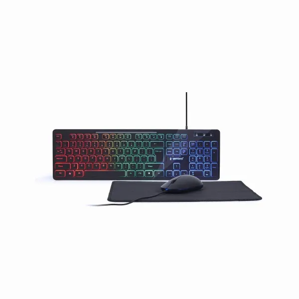 Gembird KEYBOARD +MOUSE USB ENG/KBS-UML-01 GEMBIRD