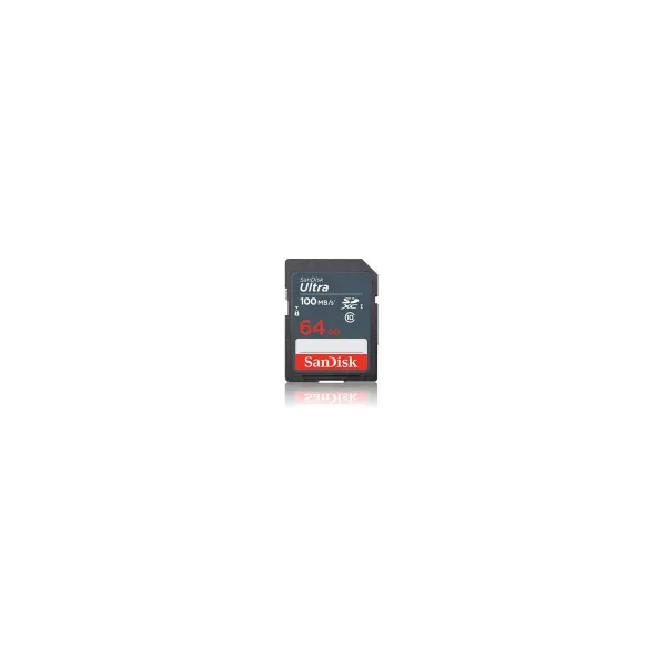 Sandisk Ultra 64GB SDXC Memory Card 100MB/s