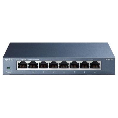 Tp-Link Switch|TP-LINK|8x10Base-T / 100Base-TX / 1000Base-T|TL-SG108