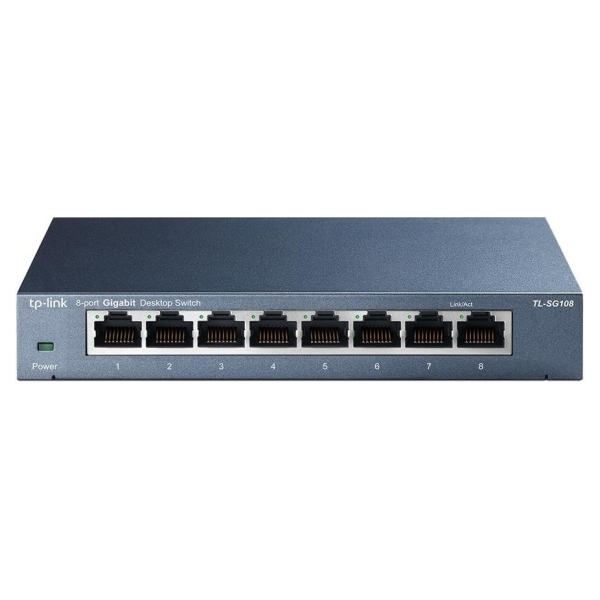 Tp-Link Switch|TP-LINK|8x10Base-T / 100Base-TX / 1000Base-T|TL-SG108